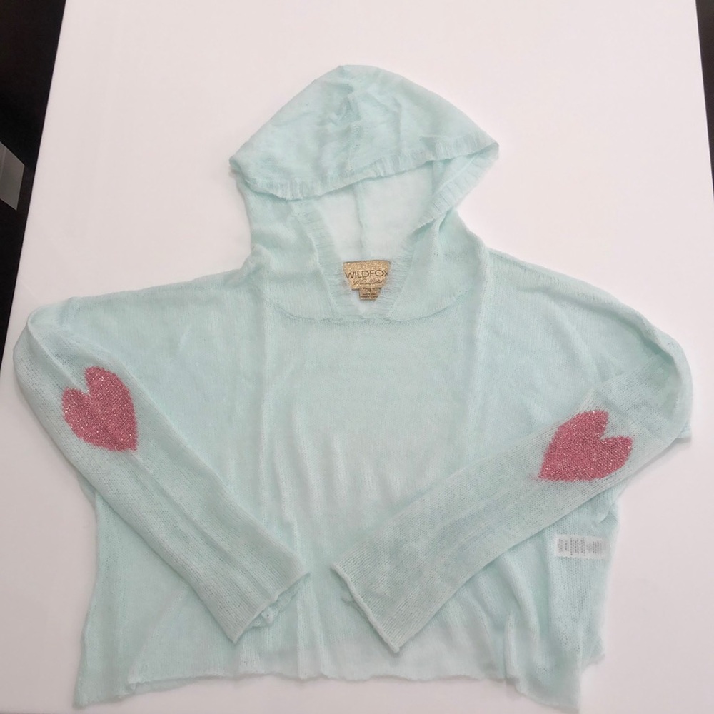 Wild Fox White Label Sweater with Hood